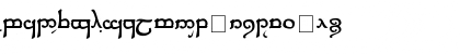 Tengwar of F?anor Regular Font