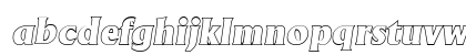 AdelonOutline-Heavy Italic