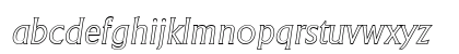 AdelonOutline-Light Italic
