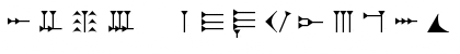 Ugaritic 3 Regular Font Ugaritic 3 Regular Font