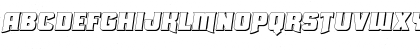 Union Gray 3D Semi-Italic Semi-Italic Font