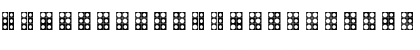 WLM Braille 4 Regular Font
