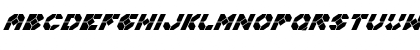 Zoom Runner Super-Italic Italic Font