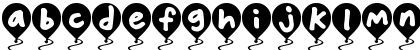 Balloon Floats Regular Font