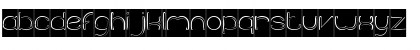 Elementary-Hollow-Inverse Regular Font