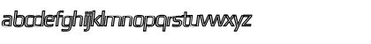Gamestation Display Outline Italic Font