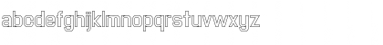 Milestone Outline Regular Font