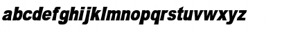 OMNIBLACK Italic Font OMNIBLACK Italic Font