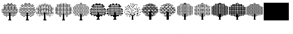 BalloonTrees Regular Font