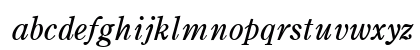 Century Old Style Italic Century Old Style Italic