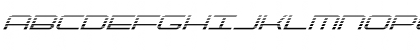 QuickTech Gradient Italic Italic Font