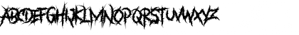 Something in The Grave Yard Regular Font