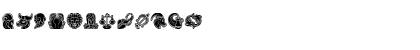 Zodiac Signs Regular Font