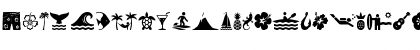 Hawaiian Icons Regular Font