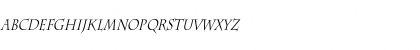 ChazThin Italic Font