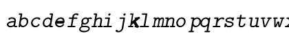 CM_SlantedTypewriter Regular