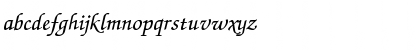 Defoe-Thin-Italic Regular Font