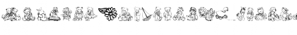 CherisedTeddiesTwo Regular Font CherisedTeddiesTwo Regular Font