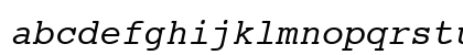 Courier SWA Italic