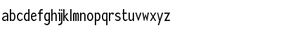 Sensor-Condensed Normal Font