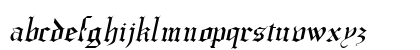 CrusaderGothic Italic
