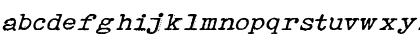 Speedwriter Normal Font