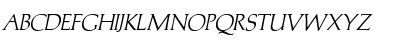 Trajans-Caps Italic Font Trajans-Caps Italic Font