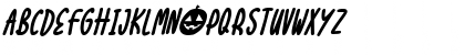 Halloween Treats Italic Font