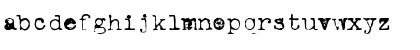 VintageTypewriter One Font