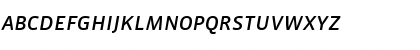 VistaSansSCRegIta Regular Font