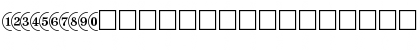 CircledNumbers Normal Font CircledNumbers Normal Font