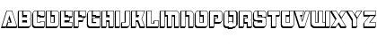 Bombardment 3D Regular Font