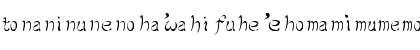 JROMAJ01 Regular Font JROMAJ01 Regular Font