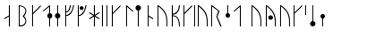 Short-Twig Runes Regular Font