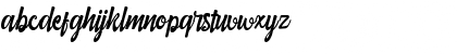 Strike Alone Script Regular Font