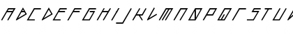 slanted ITALIC shift Black Font slanted ITALIC shift Black Font