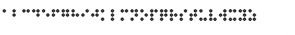 Braillenum Hollow Regular Font