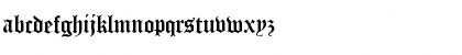 Old English LET Plain Font Old English LET Plain Font