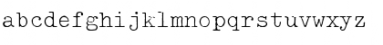 OldTypewriterExtLig Regular Font OldTypewriterExtLig Regular Font