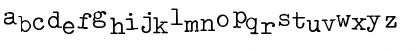 OldTypewriterRegA Regular Font OldTypewriterRegA Regular Font
