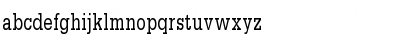 ClassicTypewriterCondensed Regular Font