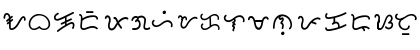 Baybayin Tayo Handwriting B30 Regular Font