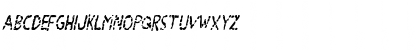 Blood Drenched Condensed Ital Regular Font