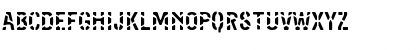 Entulho Stencil Font