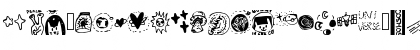 Galaxy_dingbats Regular Font