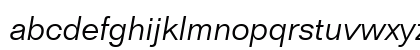 Folio Light Italic Folio Light Italic