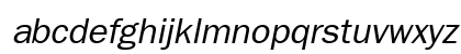 Franklin Gothic SSi Book Italic