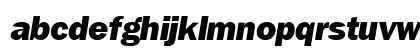FranklinGothicNewHeavy RegularItalic