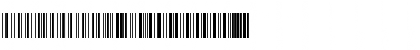 Code128Wide Regular Font