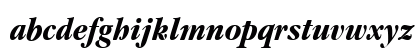 Garamond BoldCondensedItalic